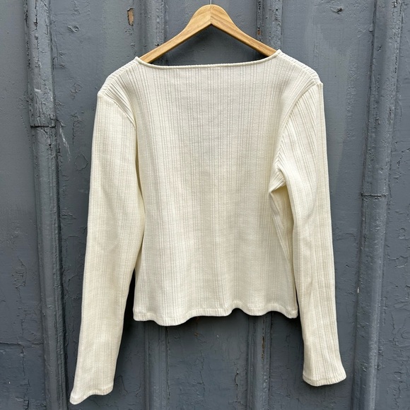 Vince Pearl Button Cardigan, size XL - Picture 4 of 10